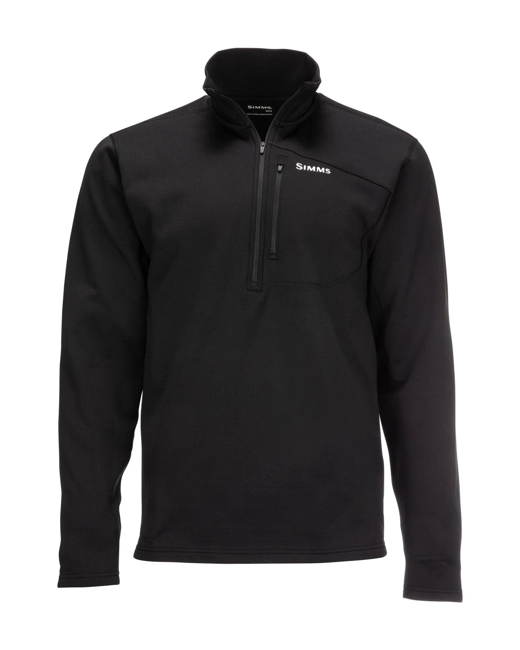 SALE! Simms 1/4 Zip Thermal Top - Black (Just XL Left) — Rogue